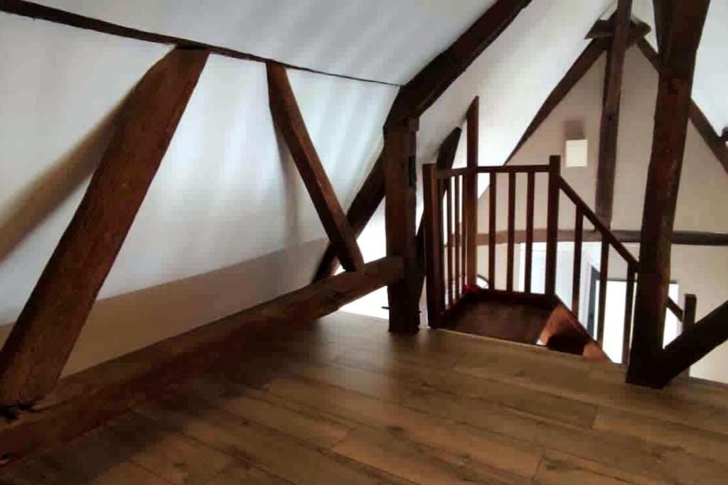 Duplex Atypique Dans La Cite Medievale ล็อง ภายนอก รูปภาพ