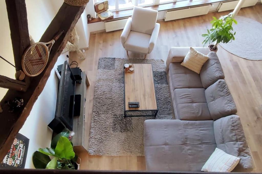 Duplex Atypique Dans La Cite Medievale ล็อง ภายนอก รูปภาพ