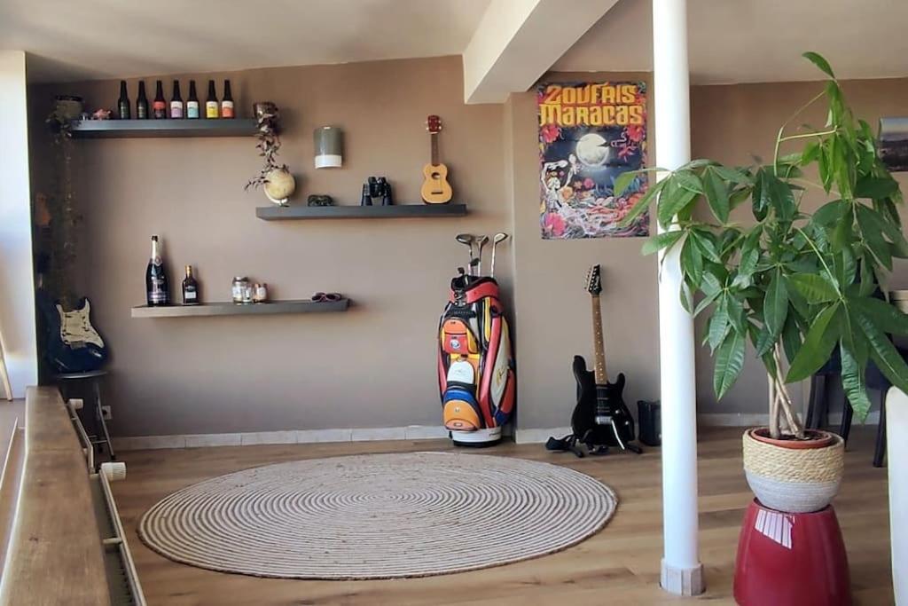 Duplex Atypique Dans La Cite Medievale ล็อง ภายนอก รูปภาพ