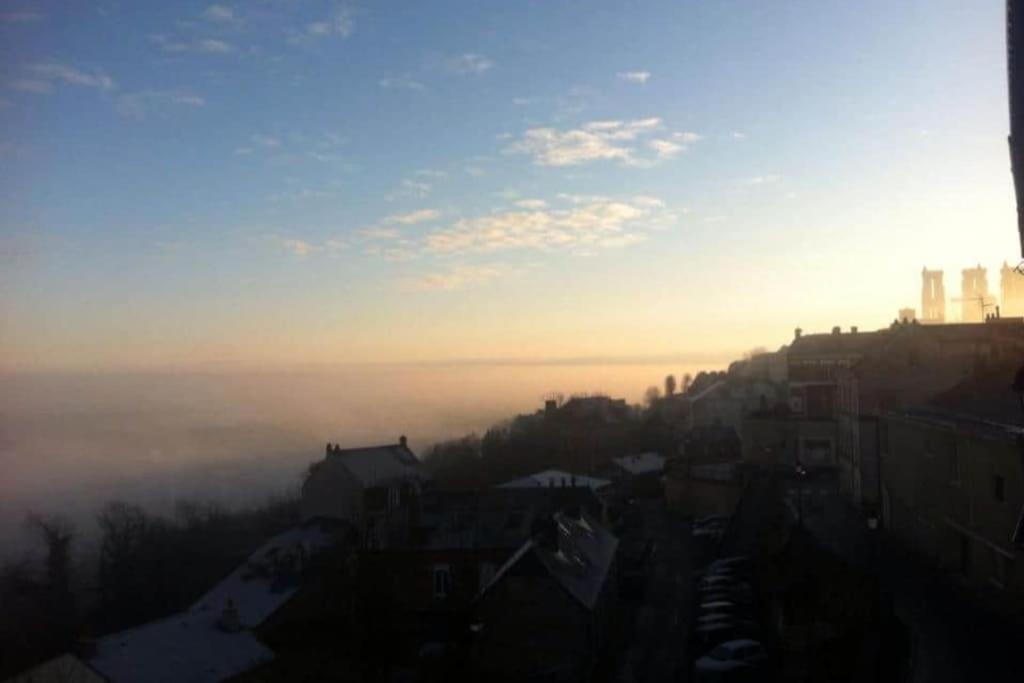 Duplex Atypique Dans La Cite Medievale ล็อง ภายนอก รูปภาพ